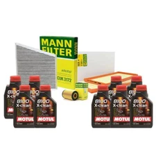 Motul + OEM Engine Oil Change Kit (5W40) (9 Liter) (X-CLEAN 8100)