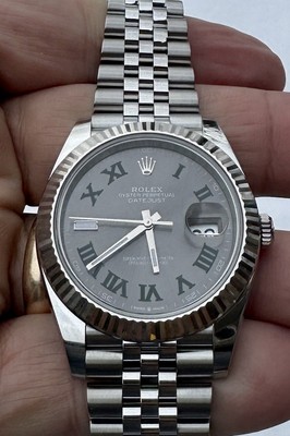  Rolex Datejust 41mm Wimbledon 126334 Fluted Jubilee 2023  