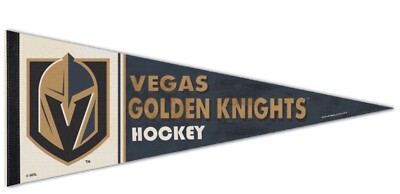 LAS VEGAS GOLDEN KNIGHTS NHL 12''X30'' PREMIUM QUALITY PENNANT 