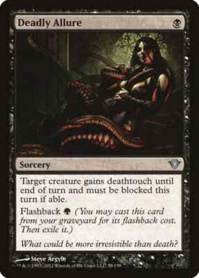 DEADLY ALLURE X 4 E/X+ DARK ASCENSION MAGIC THE GATHERING