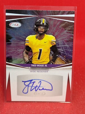 2025 SAGE FOOTBALL AUTOGRAPHS -- COMPLETE YOUR SET -- YOU PICK