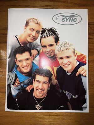 1998 NSYNC Concert Tour Program Book~ Justin Timberlake**EXCELLENT