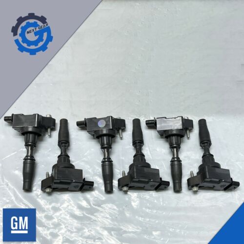 6 NEW GM OEM Ignition Coils 2014 - 2023 Lacrosse ATS Camaro 3.6L 3.0L 12666339 - Picture 2 of 6
