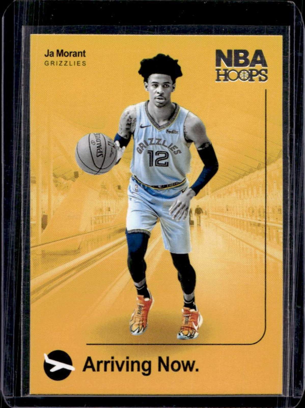 2019-20 Panini Hoops Ja Morant Arriving Now Rookie RC #12 Grizzlies