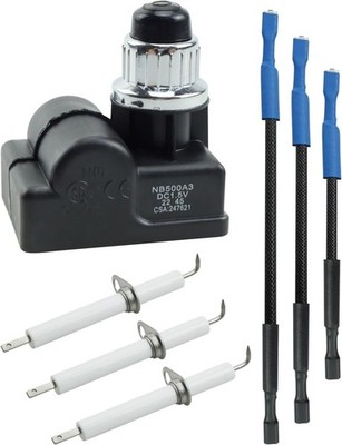 Igniter Kit for Pit Boss Memphis Ultimate 4-in-1 Grill 3 Electrodes Wire