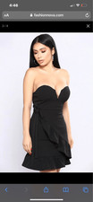 Fashion Nova Places To Be Ruffle Dress