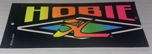Vintage Hobie Sticker Decal Clothing Tag Kayak Water Sports Skateboard Surf Deco