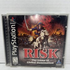 Risk Global Domination - Sony (PlayStation 1 PS1) Black Label - CIB - Tested