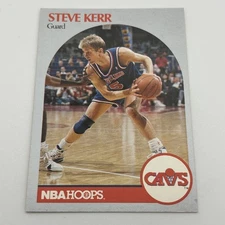 1990-91 NBA Hoops Steve Kerr ✅ Cleveland Cavaliers