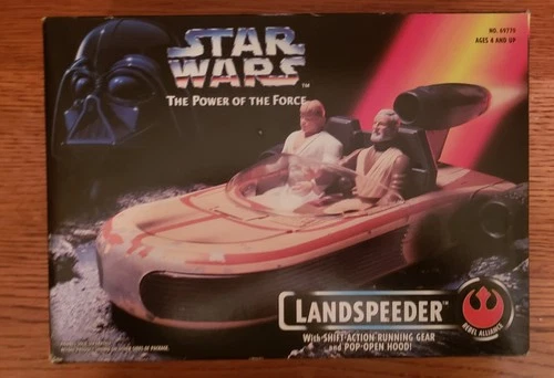 Star Wars Landspeeder Luke Skywalker Kenner 1995 Complete Vehicle