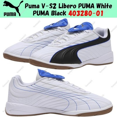 Puma V-S2 Libero PUMA White PUMA Black 403280-01 Men's Size