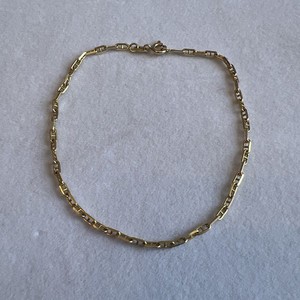 14k yellow good fancy link bracelet