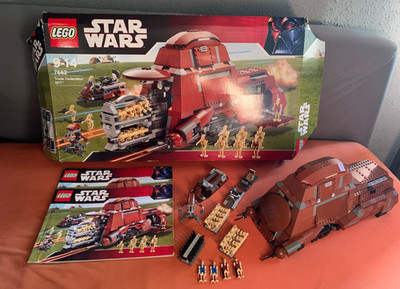 LEGO Star Wars: Trade Federation Mtt(7662) 100% vollständig, alle Figs, OVP & BA