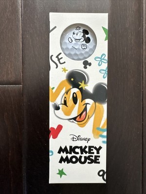 Volvik x Disney - Mickey Mouse Power Soft Collector Golf Ball Gift - 3 Balls