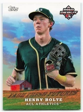 2023 Henry Bolte Topps Pro Debut Farm Fresh Futures Rookie - Athletics