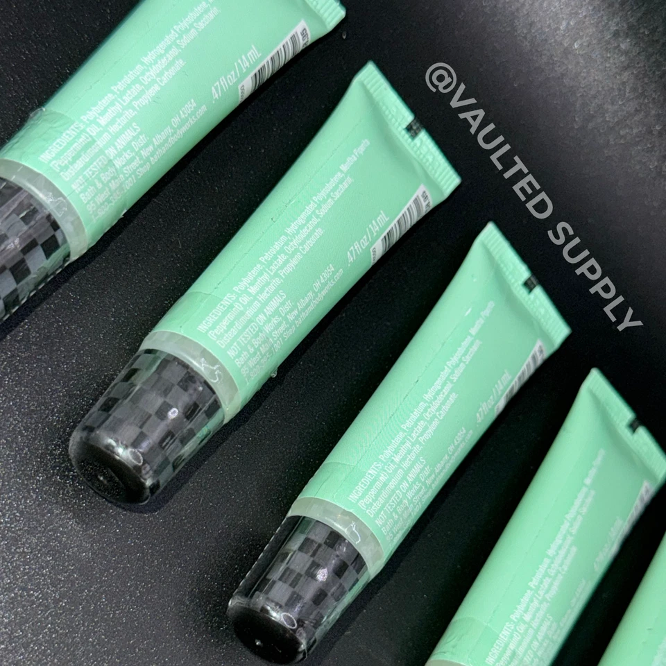 Bath & Body Works CO Bigelow Mentha Lip Shine No 502 – Mint – 5 Pack - Image 2 of 4