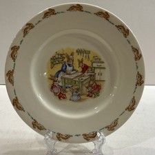 Royal Doulton Bunnykins "Baking" 8" Bone China Salad Plate