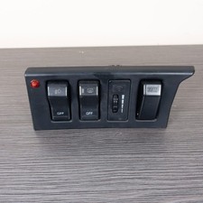 89-92 Toyota Supra Mk3 Switch Panel Oem Fog Light Rear Defrosterdimmer Coin