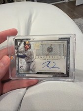 2023 Topps Inception - First Milestones Autograph Relics Joey Wiemer /99 Rookie