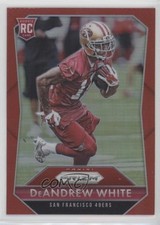 2015 Panini Prizm Rookies Red Prizm DeAndrew White #225 f0v