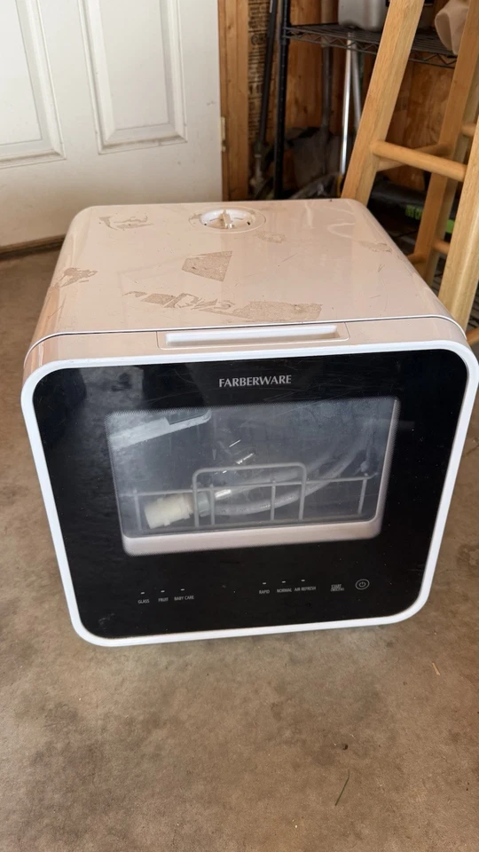 Farberware FDW05ASBWHA kompletter tragbarer Geschirrspüler