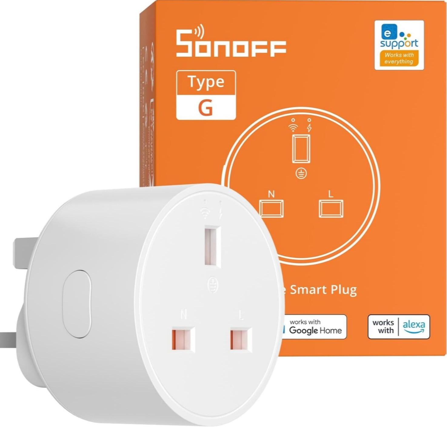 SONOFF S60ZBTPG Smart Plug Requires Zigbee Gateway Remote Control Energy New