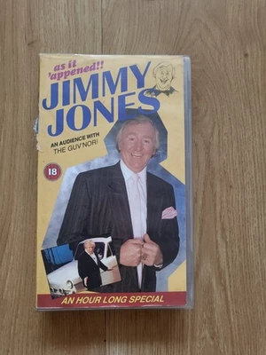 Jimmy Jones As it Happened VHS Video Tape comedy - Image 1 of 4