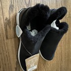 NEW OluKai Malua Hulu Women’s  7 Onyx Black Slip On Boots/Shoe — photo 3