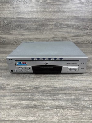 RCA 5 Disc CD Player Changer Carousel RP8078 CD-R CD-RW **No Remote**  TESTED 