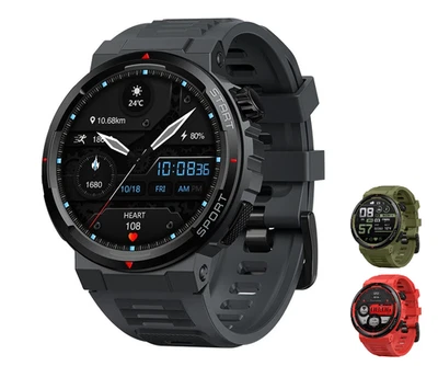 Zeblaze Ares 3 Plus Smartwatch 1.43" HD AMOLED Bluetooth Phone Calls Sports