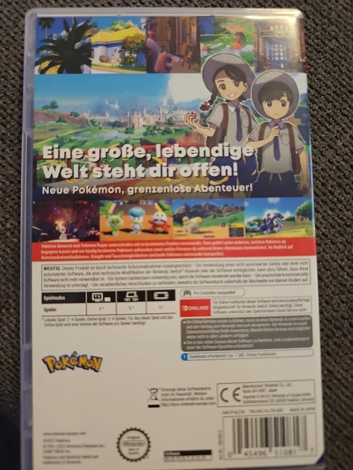Pokémon Purpur (Nintendo Switch, 2022) - Bild 2 von 3