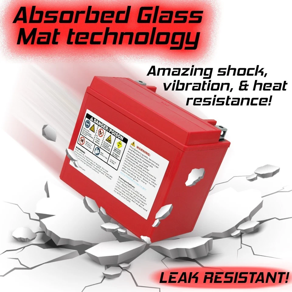 BIG DOG-Pitbull 2011-05' Replacement 20L-BS Battery from Banshee , 4 Yr Warranty - Image 4 of 4