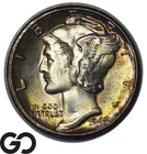 1942-D Mercury Dime, Gem BU++