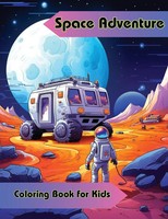 Space Adventure Coloring Book For Kids | Taschenbuch | Englisch (2023)