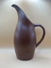 Vintage Royal Haeger Brown Speckled Satin Finish Vase/Pitcher 10 Inches Tall