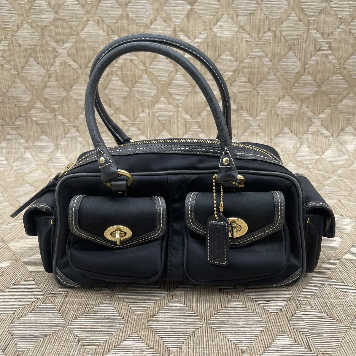 coach boston bag products for sale | eBay