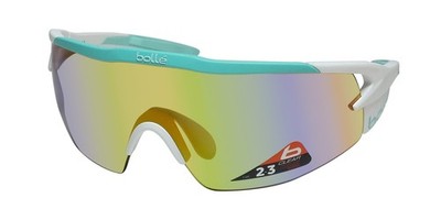NEW BOLLE AEROMAX SUNGLASSES 12270 HALF-RIM ITALY UNISEX PLASTIC 0-0-0 WRAP