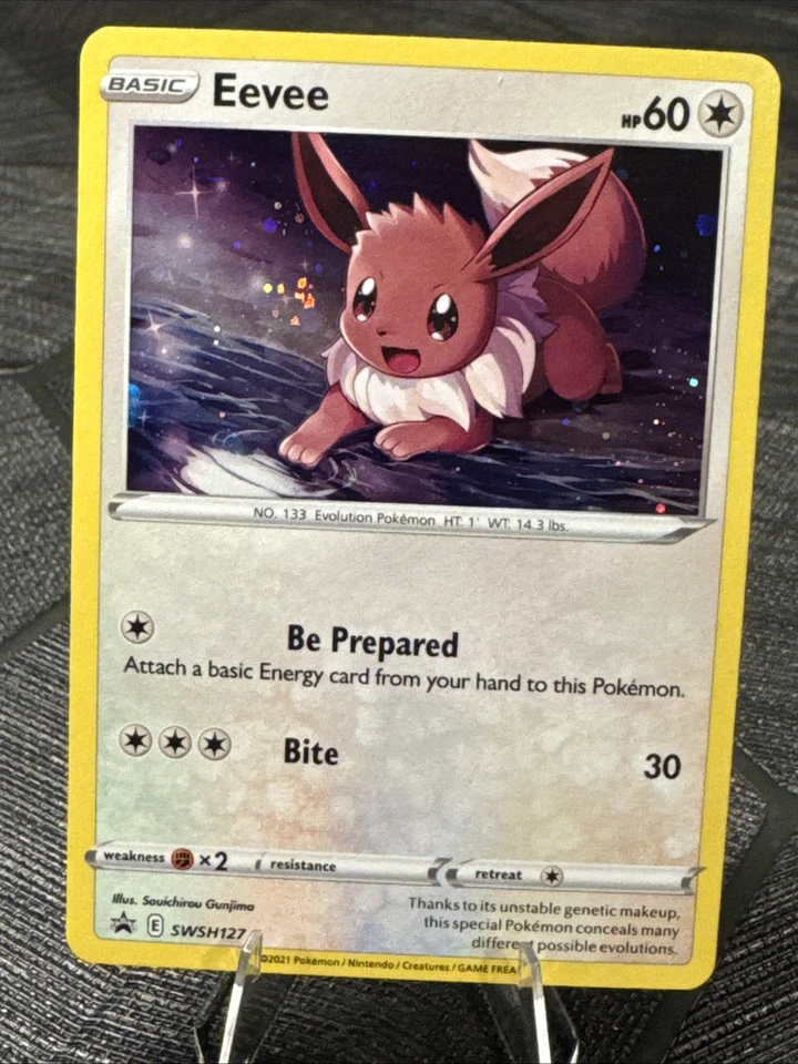 Eevee SWSH127 SWSH: Sword & Shield Promo Cards Holo - Image 2 of 4