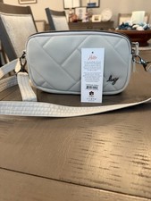Lug NWT Coupe LVL Quilted RFID Crossbody Belt Bag PEBBLE Convertible Purse