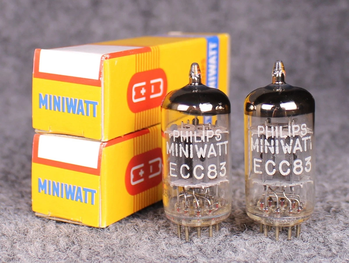 NOS PHILIPS ECC83 12AX7 2本セット Philips Vintage ECC83s Sockets for sale - eBay