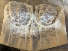 VINTAGE BACKLESS YOUNG SMOOTHIE LONG LINE BRA 38 D
