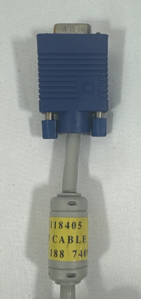 Varian Tel I/F Cable E118405 6ft. 3138 198 71461 Used - Image 2 of 4