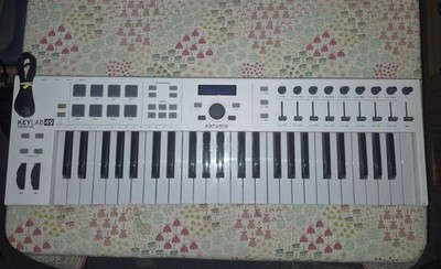 Arturia KeyLab Essential 49 USB MIDI Keyboard Controller - White