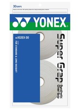 Yonex Ac102ex Super Grip Red 30 Pack Tennis Racket Grip Shock Absorbing