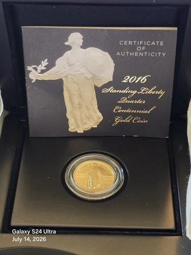 2016-W Standing Liberty Quarter — photo from another recent sale