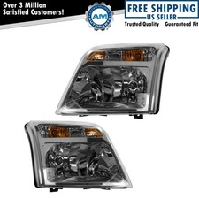 Headlight Assembly Set Fits 2010-2013 Ford Transit Connect Headlight Assembly Set Fits 2010-2013 Ford Transit Connect