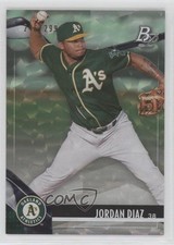 2021 Bowman Platinum Top Prospects Foilboard 246/299 Jordan Diaz #TOP-41 6k2