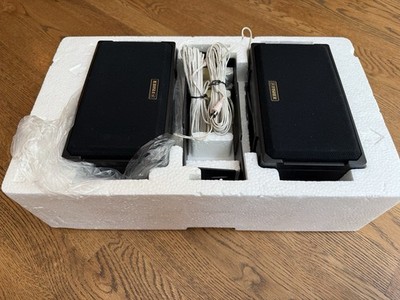 Fisher STE-617 Wired 2.0 Speakers Pair Black 3.5W RMS 10 Ohms