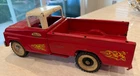 New ListingVintage 1960s Tonka Pressed Steel Red Pickup Truck - Custom Flames - Mound, MN