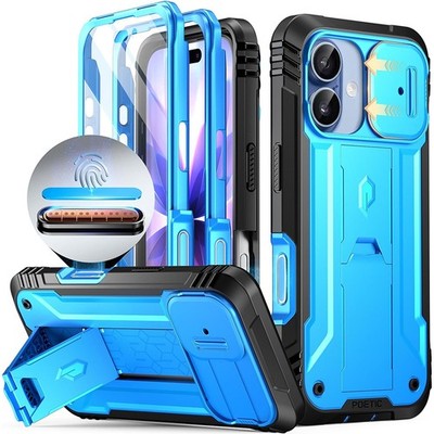 For Apple iPhone 17 Case | Poetic Built-in-Screen Kickstand Slide Camera Cover
